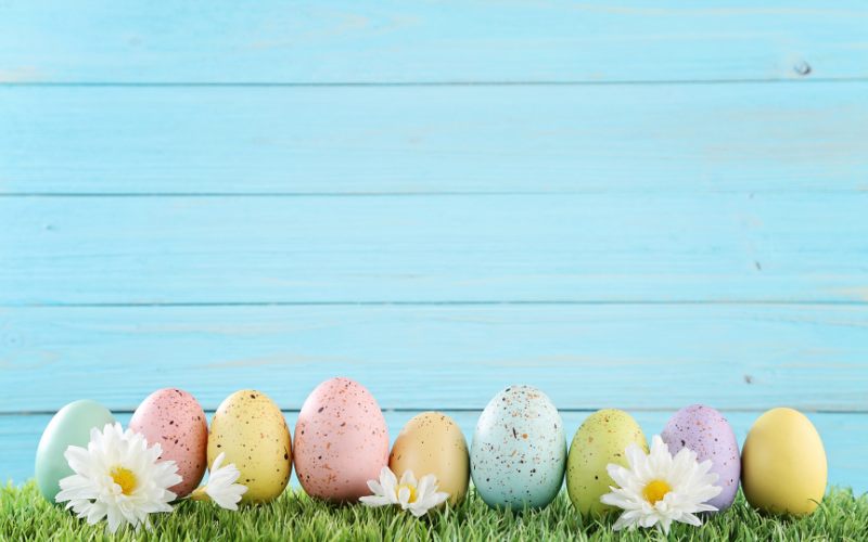 Eier natürlich färben