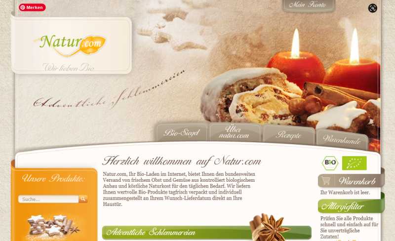 natur.com Startseite