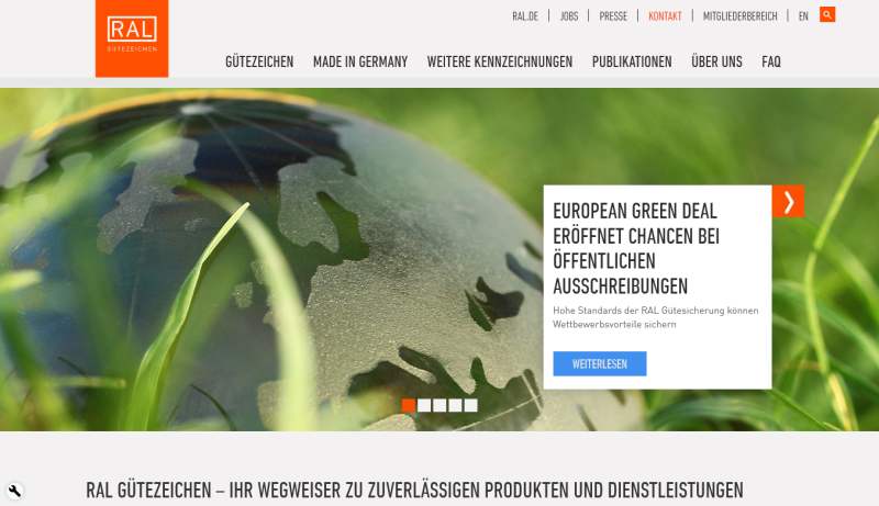 RAL Gütezeichen